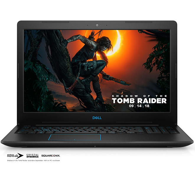 Dell G Series 15.6" Full HD Gaming Notebook, Intel Core i7-8750H Processor, 16GB Memory, 512GB SSD, NVIDIA GeForce GTX 1050 Ti with 4GB GDDR5 Graphics, Backlit Keyboard, HDMI