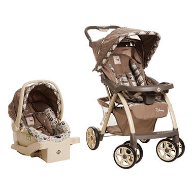 Disney Saunter Luxe Travel System, Sweet Sihouettes