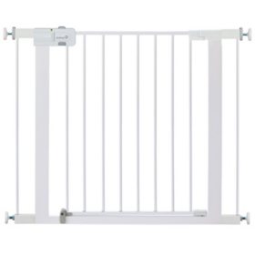 Safety 1st Easy Install Walk-Through Gate, 38" x 28", White, Choose Pack Size
