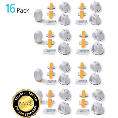 Safety 1st Adhesive Magnetic Lock System, White (16 pk.) - Sam's Club