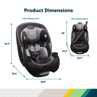 Safety first ever fit three in one car seat sales
