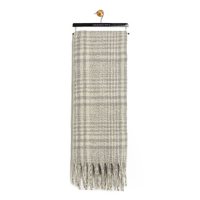 Magaschoni Plaid Faux Mohair Throw (Assorted Colors)