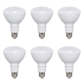 Honeywell 800 Lumen B30 LED Dimmable Light Bulbs - Warm White (6-Pack)