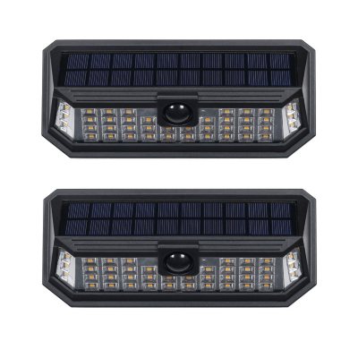 1200 Lumen Solar Motion Activated Wall Light (2-Pack) - Sam's Club