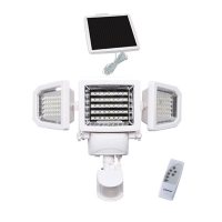Westinghouse 2000 Lumens Solar Motion Activated Security Light W/ Remote Control