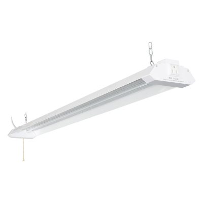 Honeywell 5000 Lumen 4' LED Metal Shop Light White Finish