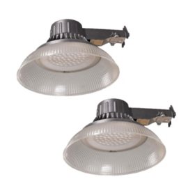 Honeywell 5000 Lumen LED Utility Light, Gray 2 Pk.