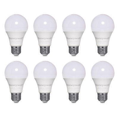 Honeywell 800 Lumen A19 LED Light Bulbs NonDimmable, Warm White (8Pack) Sam's Club
