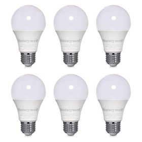 Honeywell 1600 Lumen A21 LED Dimmable Light Bulbs - Natural White Light (6-pack)	