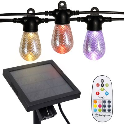 Westinghouse 48' Color Changing Solar Powered LED String Lights with Remote