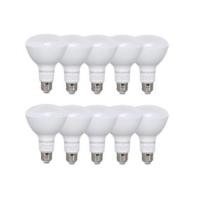 Honeywell 800 Lumens BR30 LED Light, Dimmable 10-Pack