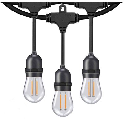 Honeywell 48′ LED Dual Filament Vintage String Lights