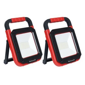 Honeywell 3000 Lumen Rechargeable Portable LED Work Light (2-Pack)