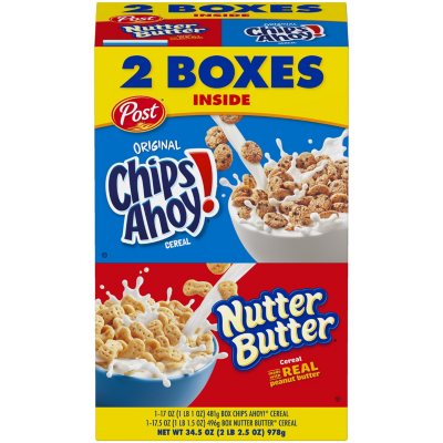 Post Chips Ahoy and Nutter Butter Variety Pack (34.5 oz., 2 pk.) - Sam ...