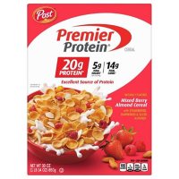 Premier Protein Breakfast Cereal, Mixed Berry Almond (30 oz.)