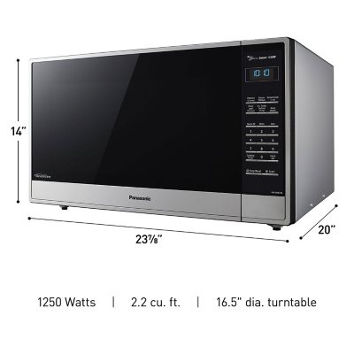 Panasonic NN-T945SF 2.2 cu. ft. 1250W Stainless Steel Microwave