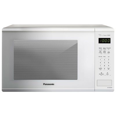 Panasonic Countertop Microwave Oven,1.3 cu. ft with Genius Sensor,1100 Watts-White