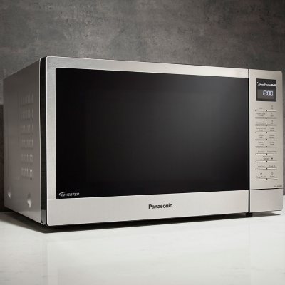 Panasonic NN-SN67K Microwave Oven & Ninja SP101 Digital Air Fry Countertop  Oven with 8-in-1 Functionality