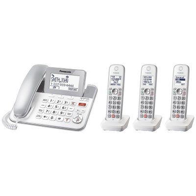  Panasonic Expandable Cordless Phone System with Call