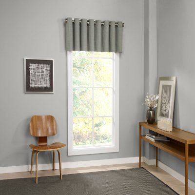 Eclipse Palisade Blackout Grommet Window Valance