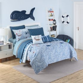 Waverly Kids Ride The Waves Reversible Comforter Set Sam S Club