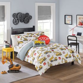 Waverly Kids Under Construction Reversible Bedding Set Sam S Club