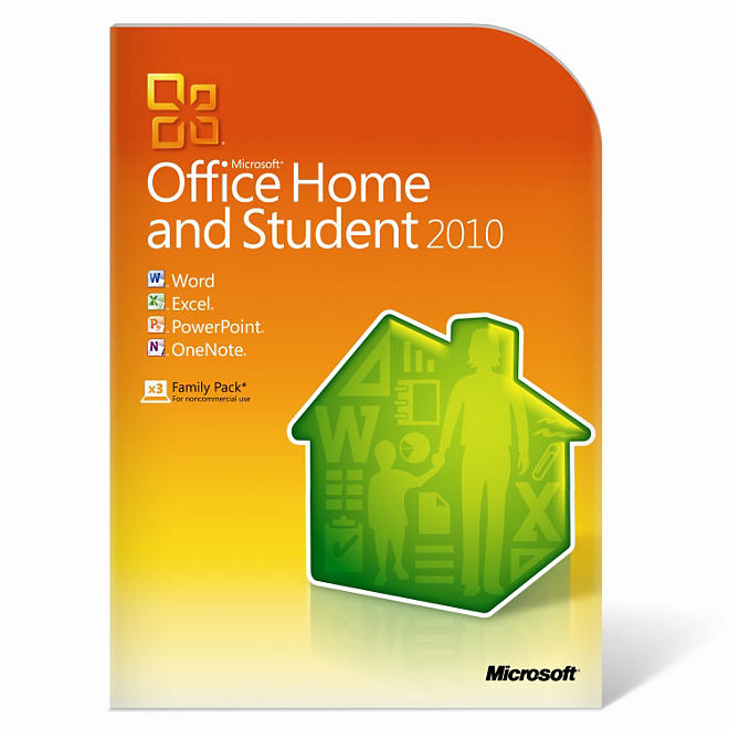 Microsoft Office Home & Student 2010 3-PC