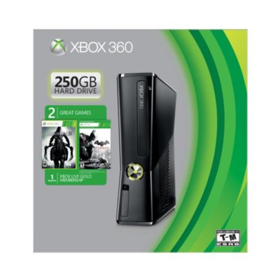 Xbox 360 250GB Console Spring Value Bundle w/ Darksiders 2 and Batman  Arkham City - Sam's Club