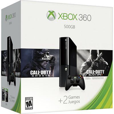 Xbox 360 500GB Value Bundle with Call of Duty: Black Ops II and