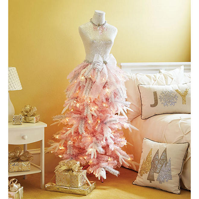 Member's Mark Premium 5' Dress Form Tree-Pink