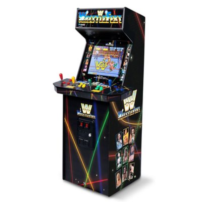 4 Player WWE Supreme Series Premium Arcade Cabinet, 5 Games Included