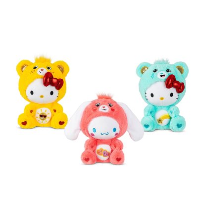 Walmart Hoodie Care Bears X Hello Kitty Cheer Bear Plush Duo (10