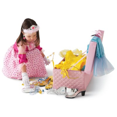 Princess dress up clearance trunk