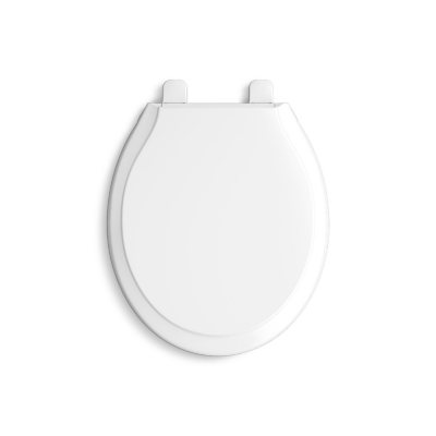 Kohler Retmore White Quiet-Close Antimicrobial Toilet Seat