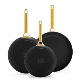 GreenPan Reserve 3-Piece Fry Pan Set (8", 10" & 12")	