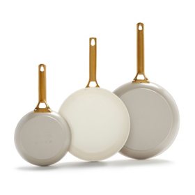 GreenPan Reserve 3-Piece Fry Pan Set (8", 10" & 12")	