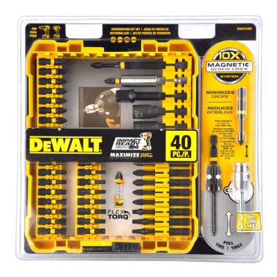 DeWalt 12V MAX Cordless Impact Driver and Drill Hand Tool Set with 45 Drill  Bits, 1 Piece - Kroger