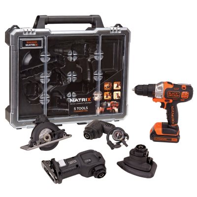  BLACK+DECKER 20V MAX MATRIX Drill, Power Tool Combo