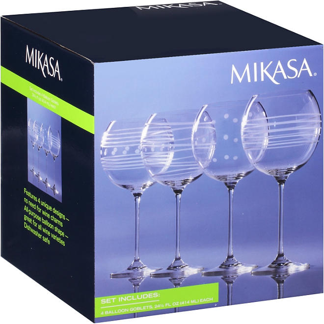 Mikasa® Wine Glasses - Set of 4
