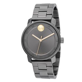 Movado Bold Access Quartz Silver Bracelet Watch, 41mm