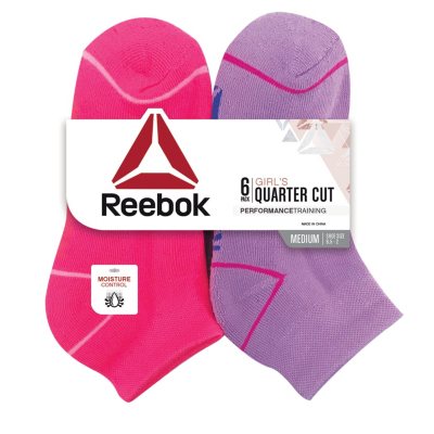 Reebok ladies best sale quarter cut socks