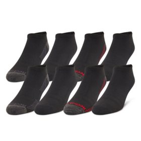 Reebok Men's Cushion Low Cut Socks 8 Pack