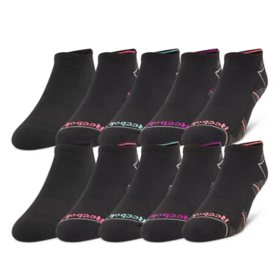 Reebok Ladies 8pk Cushion Low Cut Sock