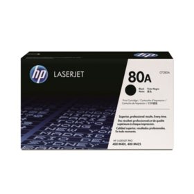 HP 80A Original Laser Jet Toner Cartridge, Black - 2,700 Yield