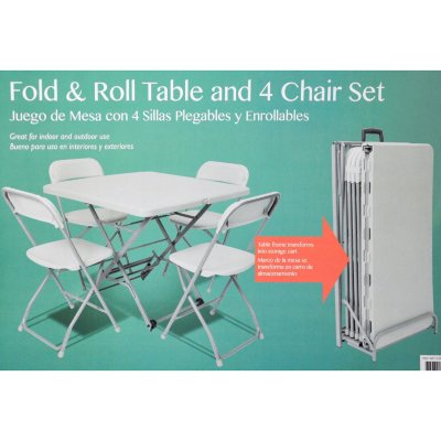 FOLDING TABLE AND CHAIR SET Sam's Club