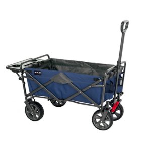 Mac Sports Folding Wagon with Tailgate and Table