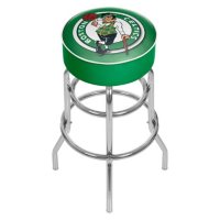 Boston Celtics NBA Padded Swivel Bar Stool