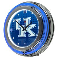 University of Kentucky Neon Wall-Mounted Clock (Assorted Styles)