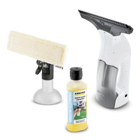 Kärcher Electric Window Vacuum Squeegee 10" with Spray Bottle, Model W1