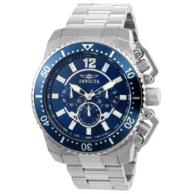 Invicta Men's Pro Diver 48mm Stainless Steel Chronograph Watch